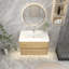 Ensemble de meuble-lavabo simple 35 po mural-1046574085