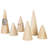 6 Piece Natural Wood Ring Holder