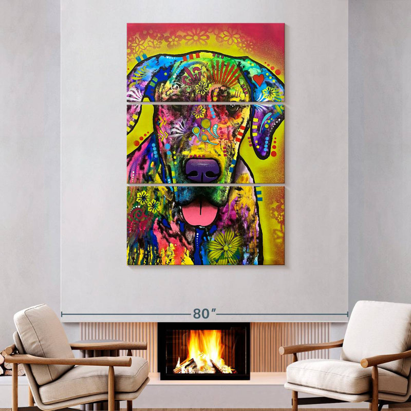 Can We See The Quackers Again, 74" H x 48" W