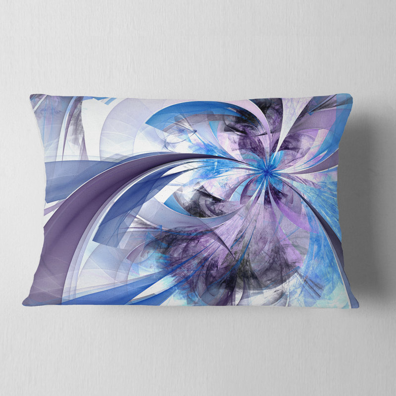Coussin lombaire en fleur symétrique floral