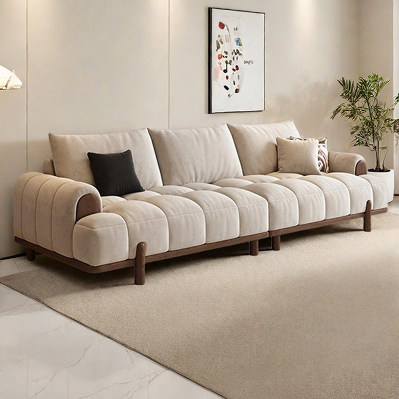 Canapé moderne de style français, H 31,49 po x l 98,42 po x P 37 po, 3