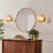 Glint 1-Light Modern Textured Glass Flush Mounted Wall Sconce-1683674991