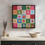 «Holiday Blocks I» par June Erica Vess, reproduction d'art-20654549-20654546-20654380