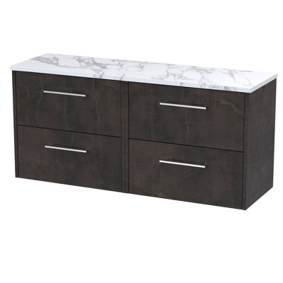Juno 120.5cm Double Bathroom Vanity Base Only