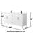 Elan 66'' Double Bathroom Vanity with Cultured Marble Top-99459737-100481139-99459736