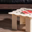 Table basse de style crème
