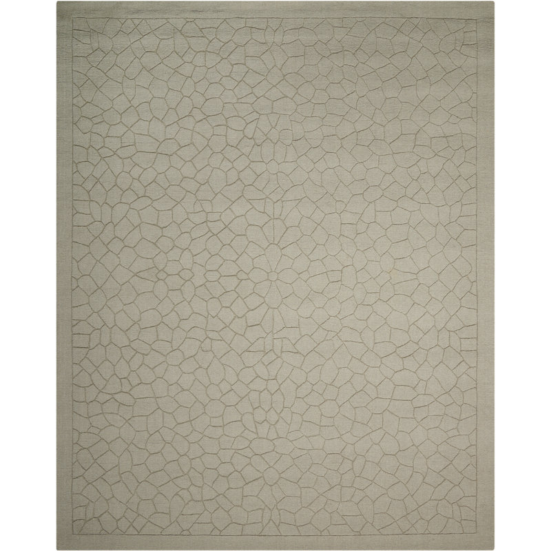 Kimie Wool Geometric Indoor Rug