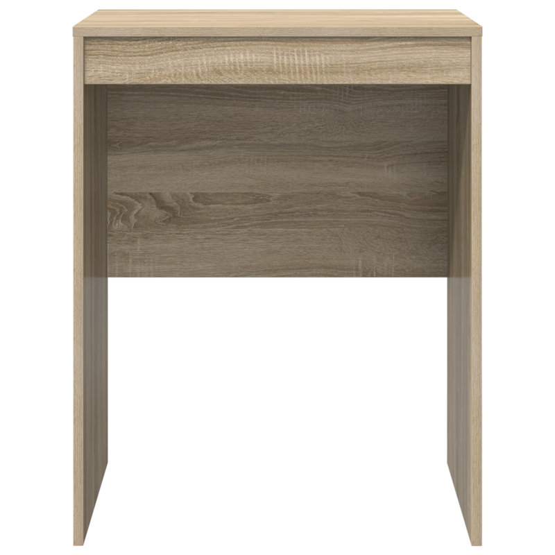 Writing Desk Particle Board 76 Cm, Sonoma Oak, 76cm H x 60cm W x 50cm D