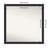 Havana Black Bronze Non-Beveled Framed Wall Mirror-119711879