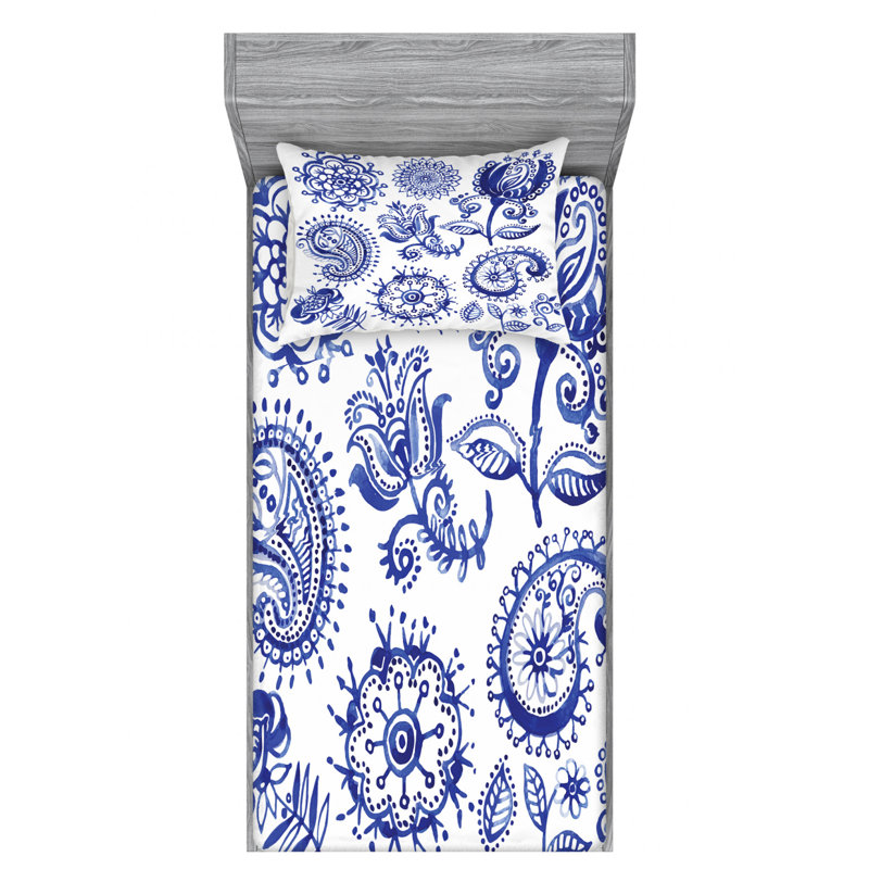 Microfiber Sheet Set, Twin XL Sheet Set with Fitted Sheet