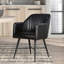 Leon Leather Upholstered Arm Chair