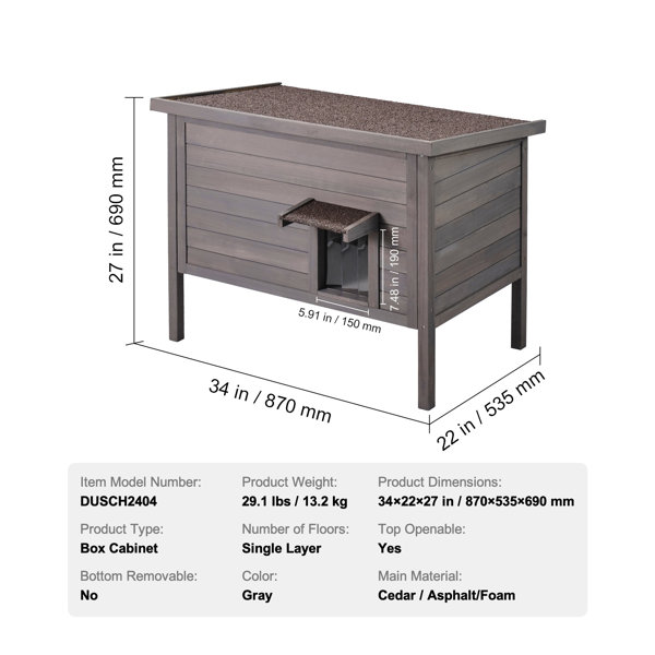 Dimensions du produit