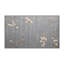 Tapis gris soyeux et moelleux-100890391