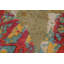 Tapis de salon moderne et abstrait 5 x 8