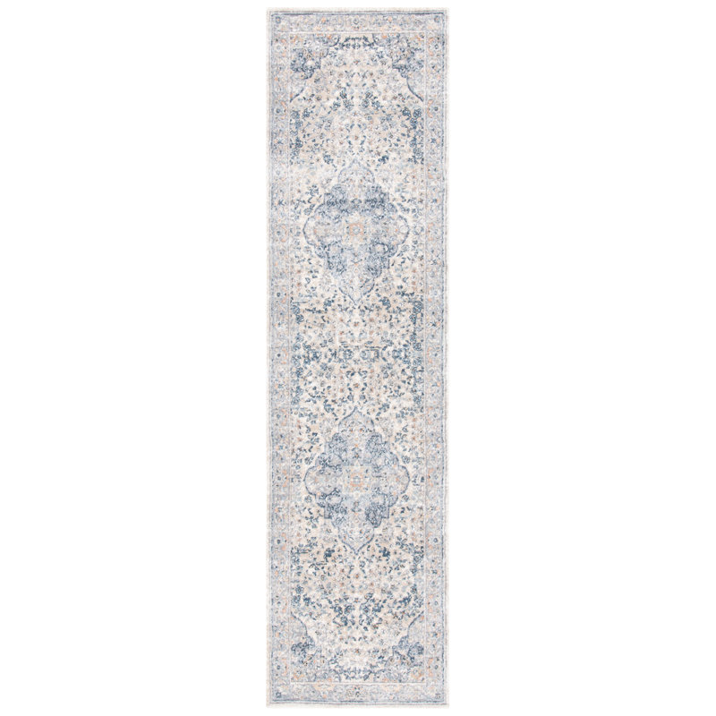 Tapis oriental Martha Stewart Performance, Tapis de couloir 2 pi 2 po x 8 pi