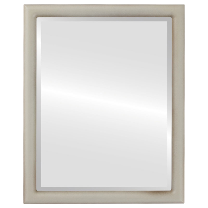 Rowles Rectangle Mirror, Taupe, 25.375" x 19.375"
