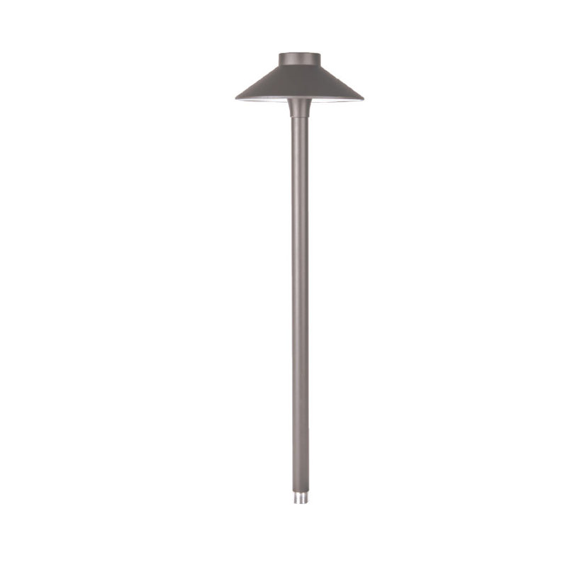 Éclairage de sentier à DEL Tiki, 2700 K, Bronze sur aluminium