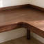 L-Shaped Solid Wood Solid Wood Secretary Desk