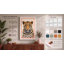 Leopard's Steady Gaze Modern - Wrapped Canvas-259970477-259970468