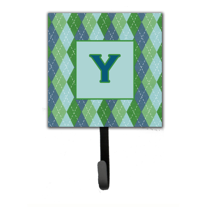 Crochet mural argoyle monogramme, Y