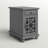 Ahmara End Table with Storage and Built-In Outlets-1991296473