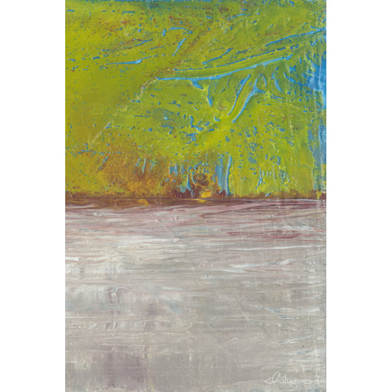 Fire And Ice II by Dlynn Roll - Wrapped Canvas Painting, 46cm H x 30cm W