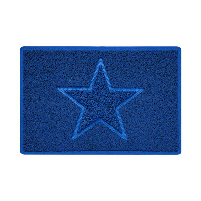 Star Non-Slip No Pattern Doormat