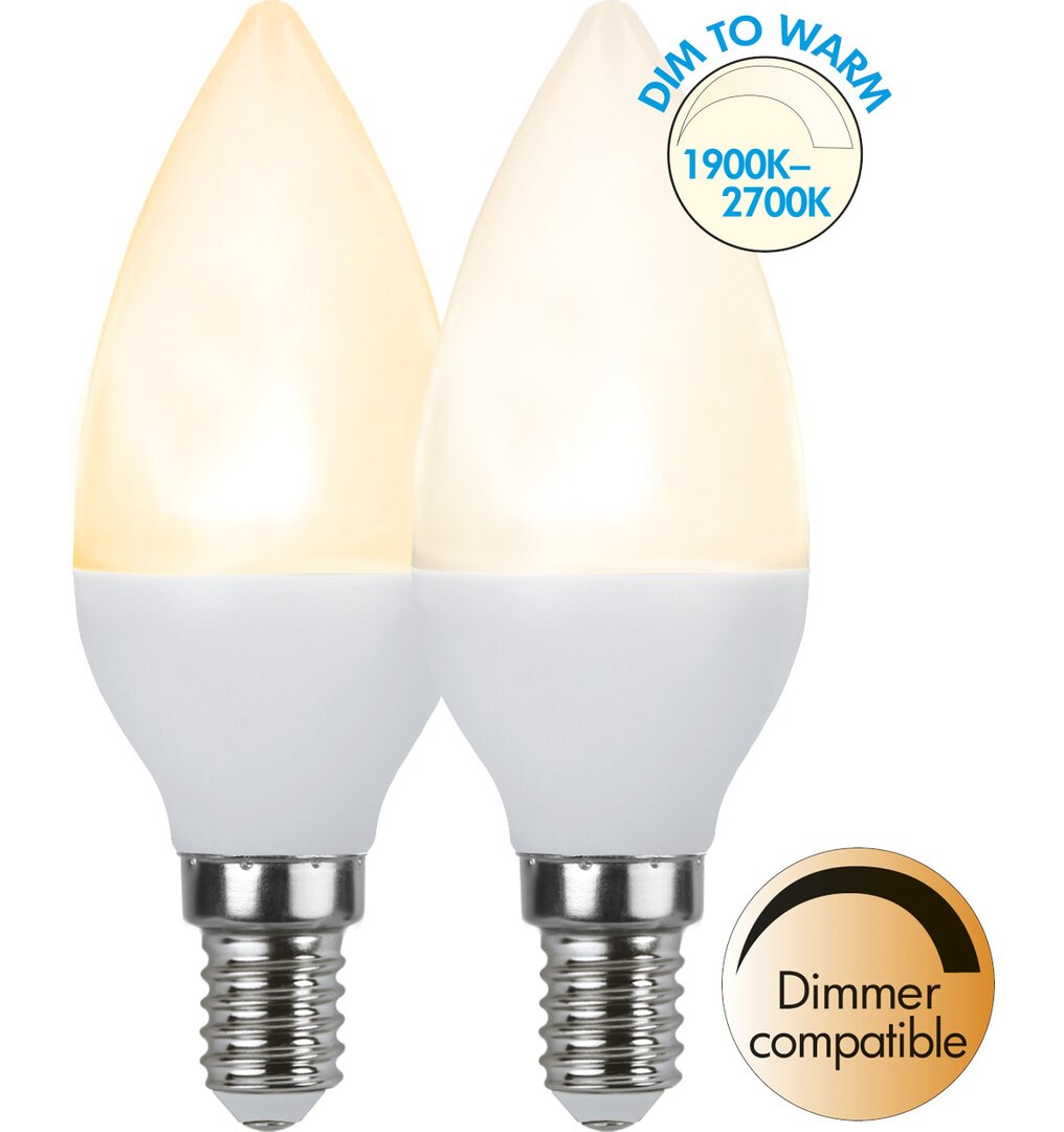 5 W E14 dimmbare LED-Glühbirne