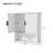 Wall-Mounted Bathroom Cabinet Medicine Cabinet-1525492998