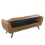 Banc de rangement rembourré Amsi-753005878
