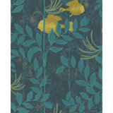 Whimsical Floral Wallpaper Roll