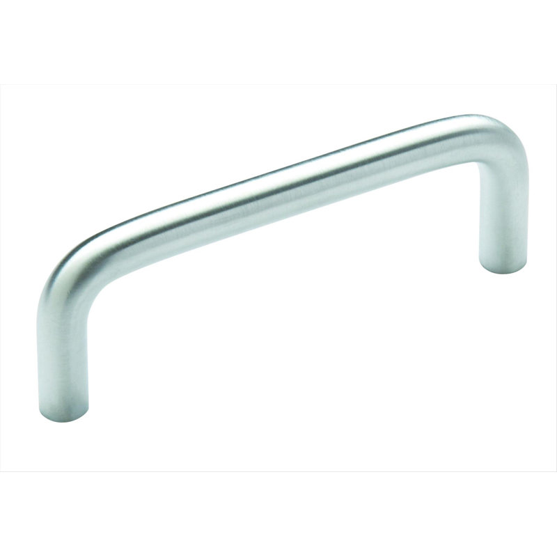 Poignée barre Allison, Chrome brossé, 3"