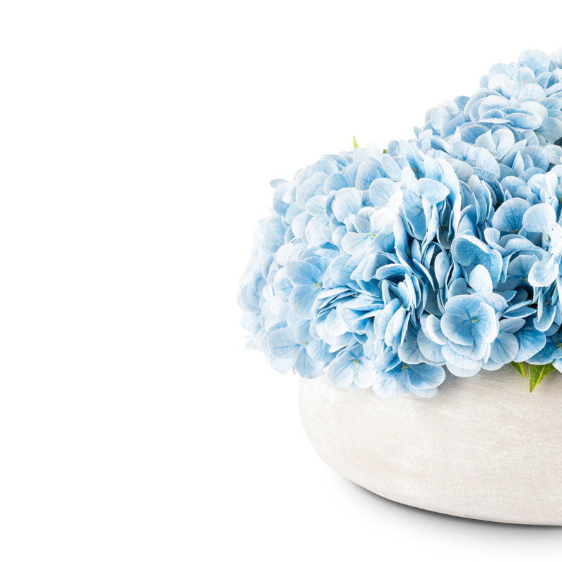 Cultivated Interiors Realtouch Hydrangea, Bleu