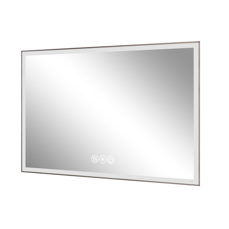 LED Framed Bathroom Vanity Mirror