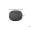 Arne 50cm Wide Round Pouf Ottoman-48189431