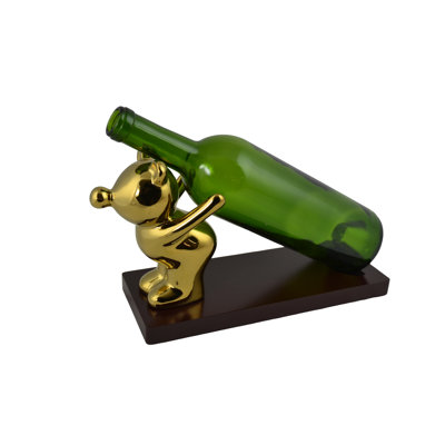 Porte-bouteille en bois 10 po