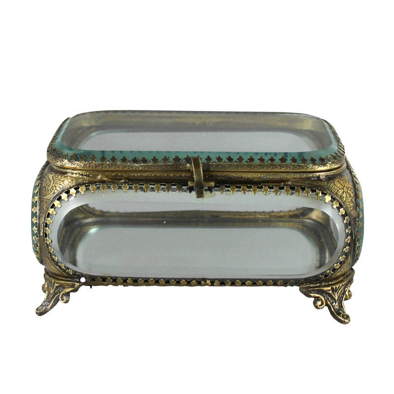 Boîte en verre biseauté - Rect