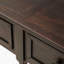 Console Console avec deux tiroirs de rangement et une tablette inférieure pour le salon et le vestibule (espresso)-1714822912