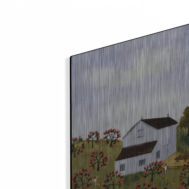 Art mural luxueux «Hartwick Cider Mill» par C Munro, 48 po x 24 po, H 24 po x l 48 po