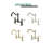 Kingston Brass Heritage Two-Handle 2-Hole Deck Mount Bridge Kitchen Faucet-27872231-11272287