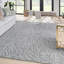 Michael Amini Floral Area Rug in Gray/White-2067786813