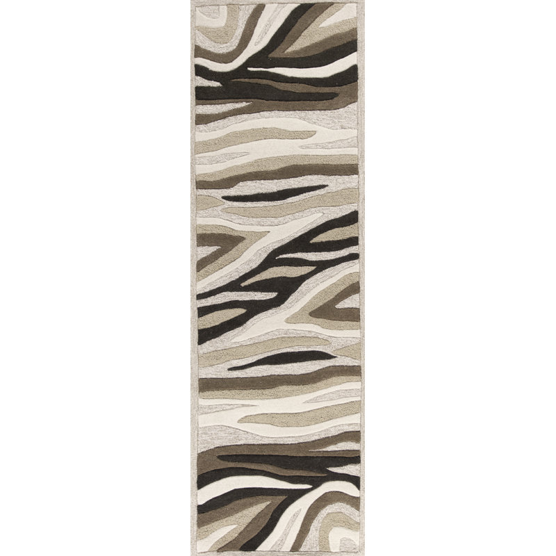 Hand Tufted Wool Indoor Rug, Runner 2'3" x 7'6"