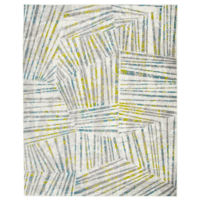 Cosner Skyler Performance Abstract Rug, Rectangle 8' X 10'