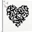 «Hearts in Flight IV», impression sur toile-264609319-264949482