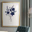 Indigo croquis I, reproduction encadrée de qualité supérieure - prêt à être accroché-1033816007-1033816002