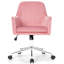 Chaise de travail en velours Trouville-1838053359