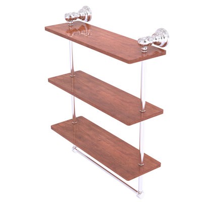 Étagère murale en bois triple Freyja