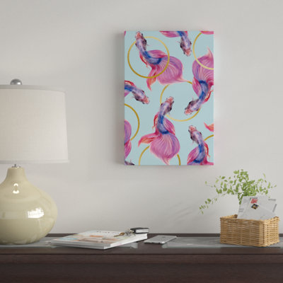 « hula cerceaus », impression sur toile