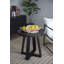 Table basse D23.5X24.5 ", noir