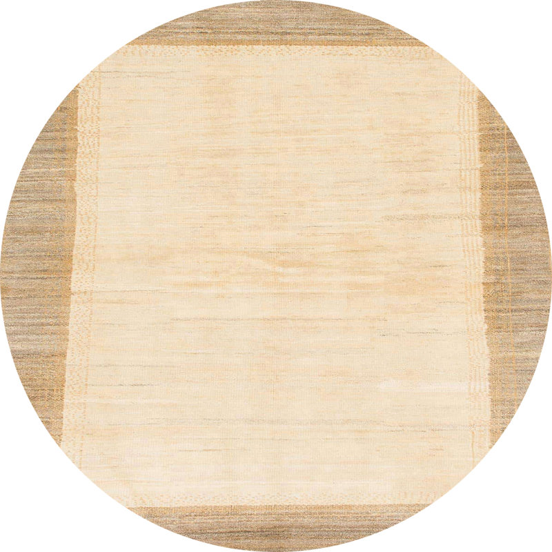 Tapis abstrait moderne 1458, Rond 8 pi